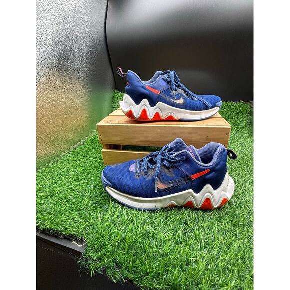 Nike Giannis Antetokounmpo Blue/Red - Size 4Y - Picture 3 of 15